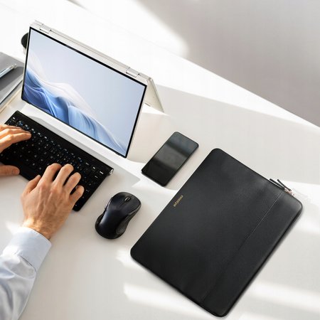 INNOSTYLE TORBA NA LAPTOPA SKÓRZANA 15 6 16 WODOODPORNA ETUI LUX LEATHER
