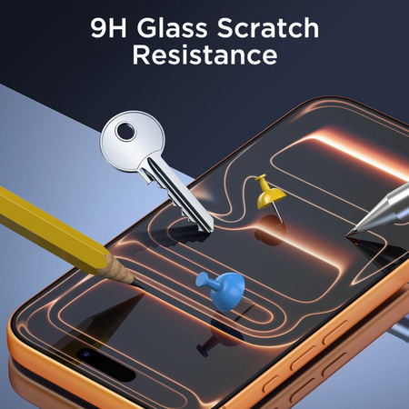SZKŁO HARTOWANE TECH-PROTECT BUNDLE 10-PACK IPHONE 15 PRO MAX CLEAR