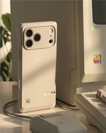 Spigen Classic LS MagSafe, stone - iPhone 17 Pro