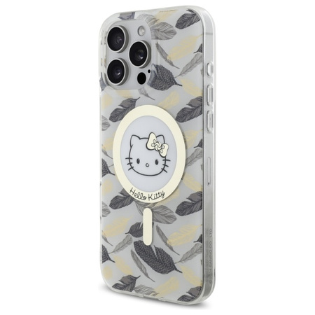 HELLO KITTY ETUI HARDCASE DO IPHONE 16 PRO MAX 6.9 Z DO MAGSAFE GOLDEN