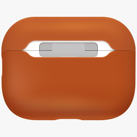 Etui UNIQ Lino do AirPods Pro 3 gen      Silicone pomarańczowy