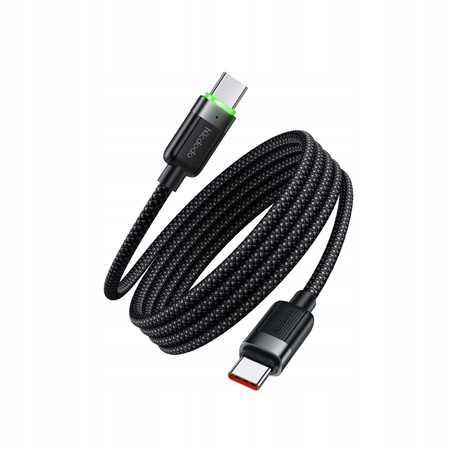 MCDODO KABEL USB-C SZYBKIE ŁADOWANIE DO SAMSUNG APPLE USB TYP C 60W 1M LED