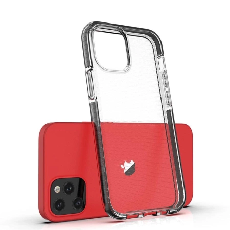 HURTEL ETUI CASE POKROWIEC DO IPHONE 13 PRO MAX SPRING GEL ŻELOWE Z RAMKĄ