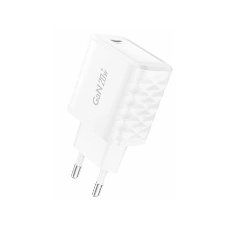 FONENG ładowarka sieciowa EU55 GaN PD 20W 1xUSB-C Biały