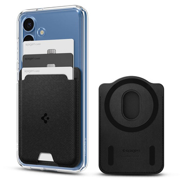 Spigen Urban Fit Wallet MagSafe, black - Samsung Galaxy S25 series