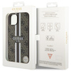 Etui Guess GUHMP14SP4RPSW na iPhone 14 - brązowe 4G Printed Stripes MagSafe