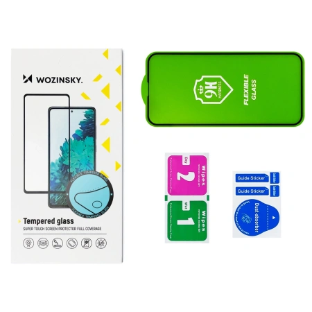 WOZINSKY FOLIA SZKLANA FULL COVER DO XIAOMI REDMI K30 PRO POCO F2 PRO FLEXI