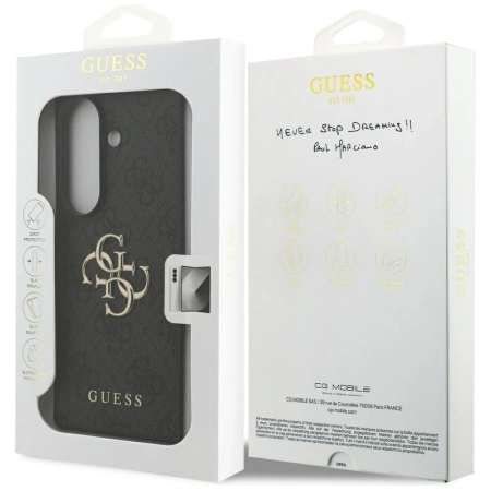 Etui Guess Big 4G Logo Classic Logo na Samsung Galaxy Z Fold7 - czarne