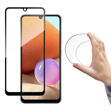 WOZINSKY FOLIA SZKŁO HARTOWANE FULL COVER DO SAMSUNG GALAXY A42 5G Z RAMKĄ