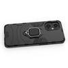 Ring Armor pancerne hybrydowe etui pokrowiec + magnetyczny uchwyt OnePlus Nord N20 5G czarny