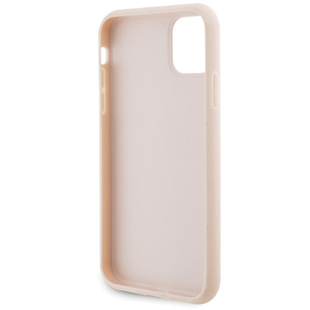 KARL LAGERFELD ETUI HARDCASE DO IPHONE 11 XR 6.1 QUILTED K PATTERN OCHRONNE