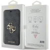 Etui Guess 4G Metal Logo na iPhone 15 Pro - szare