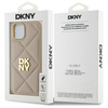 DKNY ETUI DO IPHONE 14 6.1 QUILTED STACK LOGO HARDCASE POKROWIEC