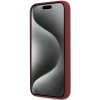 Etui BMW Silicone Big Logo MagSafe na iPhone 15 Pro - czerwone