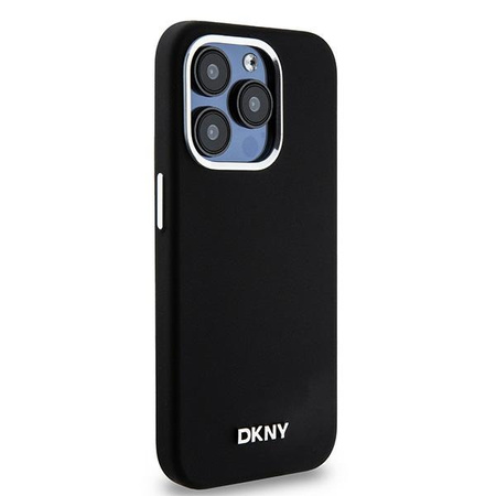 DKNY ETUI HARDCASE LIQUID SILICONE DO IPHONE 14 PRO 6.1 DO MAGSAFE Z MAŁYM