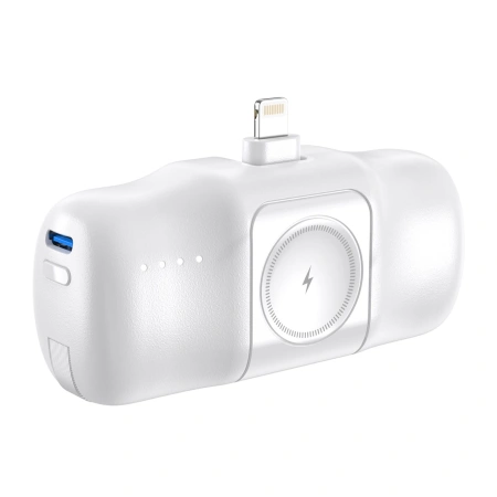 WOZINSKY MINI POWERBANK Z KABLEM USB-C DO APPLE WATCH 5000MAH 15W