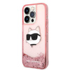 Karl Lagerfeld KLHCP14XLNCHCP iPhone 14 Pro Max 6,7" różowy/pink hardcase Glitter Choupette Head