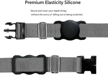 HURTEL ETUI SILIKONOWE NA OBRÓŻĘ PSIA KOCIA DO AIRTAG PASUJE NA KAŻDY MODEL