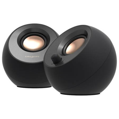 CREATIVE GŁOŚNIKI DO KOMPUTERA PEBBLE 2.0 V3 DO PC USB-C BLUETOOTH 5.0