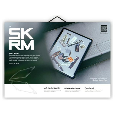 Skinarma etui Henko MacBook Air 13 (2018-2020) przezroczysty/frost clear