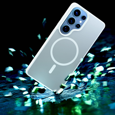 Samsung Galaxy S26 Ultra - 3mk Smoke MagCase White
