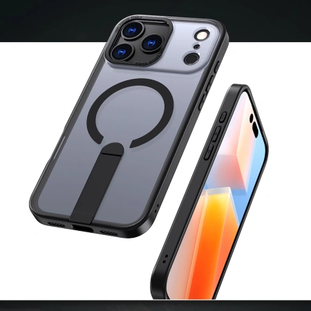 HURTEL ETUI HYBRID ARMOR X DO IPHONE 17 PRO Z PODSTAWKĄ KOMATYBILNE