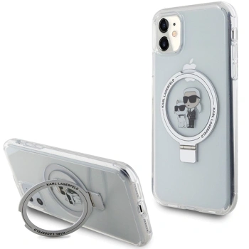 KARL LAGERFELD ETUI DO IPHONE 11 Xr 6.1 RING STAND DO MAGSAFE