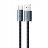 MCDODO KABEL USB-A USB-C SZYBKIE ŁADOWANIE USB TYP C 6A 100W 2M LED CZARNY