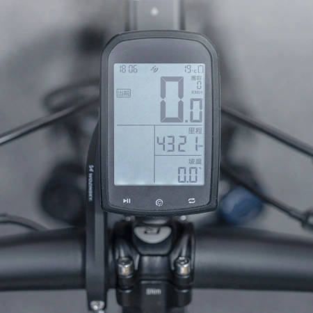 Uchwyt rowerowy Wozinsky WUG-01B na licznik Garmin na kierownicę na kamerkę lampkę - czarny