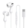 Słuchawki Baseus Encok CZ20 dokanałowe przewodowe USB-C - białe