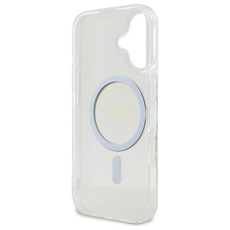 GUESS HARDCASE ETUI DO IPHONE 16 PLUS 6.7 DO MAGSAFE GLITTER CIRCLE
