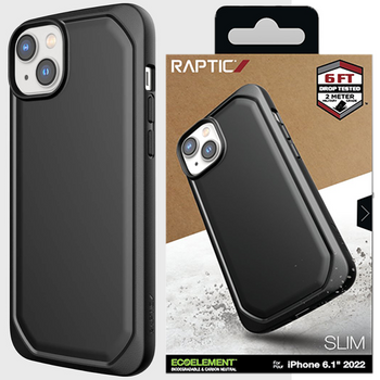 Raptic X-Doria Slim Case etui iPhone 14 Plus pokrowiec plecki czarny