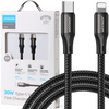 Joyroom kabel do szybkiego ładowania / transmisji danych USB Typ C - Lightning PD 20W 2m czarny (S-2024N1-PD)