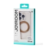 Etui Joyroom JR-16JL6 na iPhone 16 Pro ultracienkie kompatybilne z MagSafe z ringiem-podstawką 360° - złote