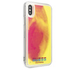Etui Guess California Glow in the dark na iPhone X / Xs - różowe