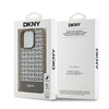 DKNY CASE DO IPHONE 15 PRO 6.1 LEATHER PRINTED PATTERN DO MAGSAFE METAL