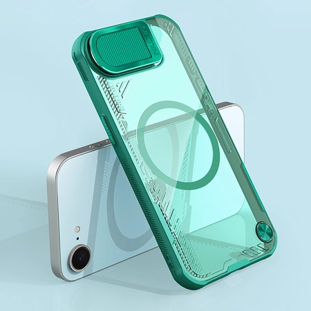 NILLKIN ETUI ICEBLADE PROP MAGNETIC DO IPHONE 16E Z OSŁONĄ NA APARAT