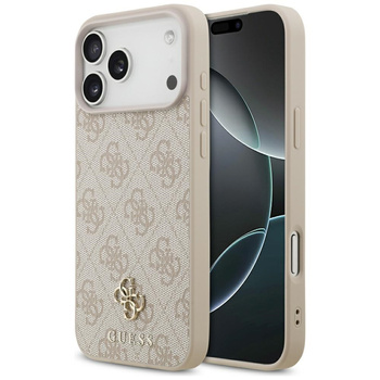 Etui Guess 4G Small 4G and Classic       MagSafe do iPhone 17 Pro Max różowy