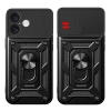HURTEL ETUI HYBRID ARMOR CAMSHIELD DO IPHONE 16 Z PODSTAWKĄ OCHRONĄ APARATU