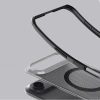 Etui Nillkin Super Frosted Shield Pro kompatybilne z MagSafe na iPhone 17 Air - przezroczyste czarne