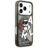 KARL LAGERFELD ETUI LIQUID GLITTER CHOUPETTE LOGO MAGSAFE DO IPHONE 17 PRO