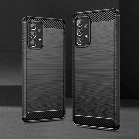 HURTEL CARBON CASE ETUI POKROWIEC DO SAMSUNG GALAXY A73 ELASTYCZNE OCHRONNE