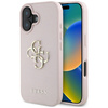 GUESS POKROWIEC TPU DO IPHONE 16 4G LOGO GRANULOWANE WERSJA CLASSIC