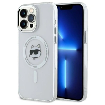 KARL LAGERFELD ETUI DO MAGSAFE DO IPHONE 13 PRO MAX Z WYKOŃCZENIEM