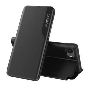 HURTEL ETUI ECO LEATHER VIEW CASE DO IPHONE 16E POKROWIEC Z KLAPKĄ OCHRONNY