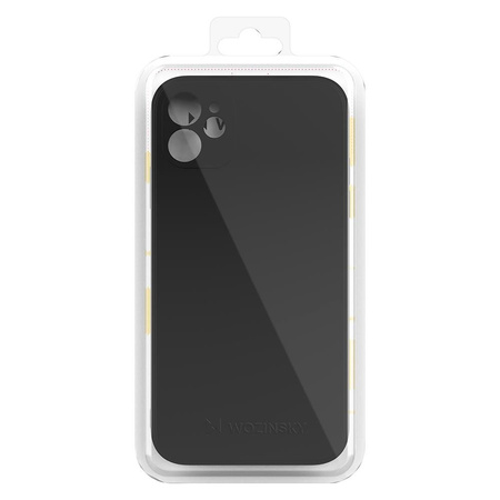 Wozinsky Color Case silikonowe elastyczne wytrzymałe etui iPhone 12 Pro różowy