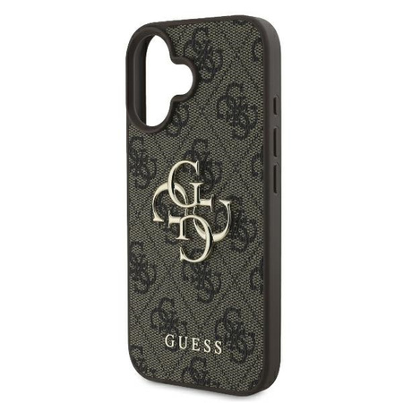 GUESS ETUI HARD CASE DO IPHONE 16 6.1 4G BIG LOGO OCHRONA Z WYSOKĄ JAKOŚCIĄ