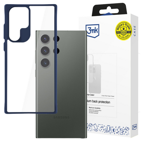 Samsung Galaxy S24 Ultra - 3mk Satin Armor Case+ Blue