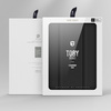 Dux Ducis Toby pancerne etui z klapką Smart Case do Realme Pad Mini z uchwytem na rysik czarny