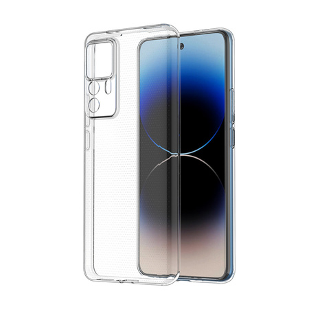 Ultra Clear 0.5mm etui Xiaomi 12T Pro / Xiaomi 12T cienki pokrowiec przezroczyste